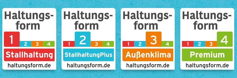 Kennzeichnung zur Haltungsform