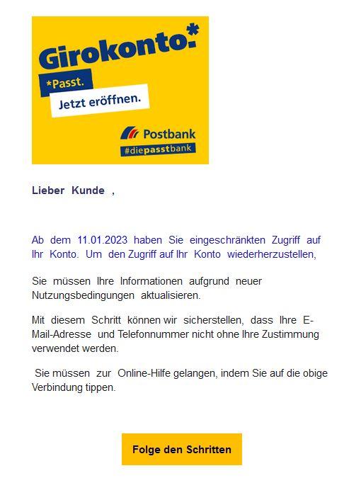 Phishing Postbank