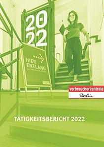 Cover des Tätigkeitsberichts 2022