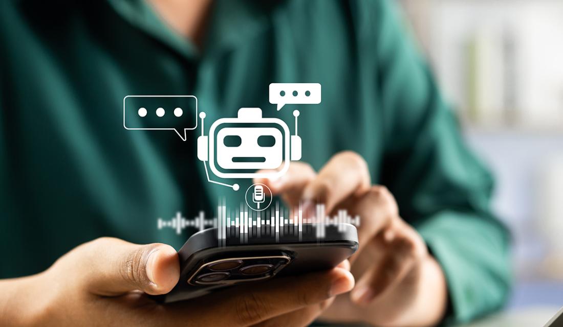 KI Stimme Smartphone