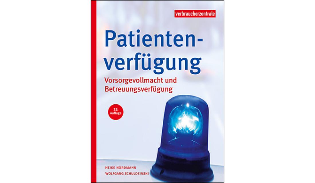 Titelbild des Ratgebers "Patientenverfügung"