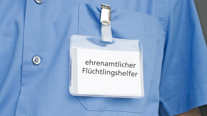 Flüchtlingshelfer