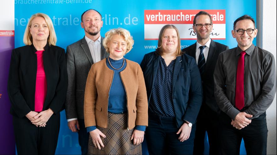 Gruppenfoto der Pressekonferenz