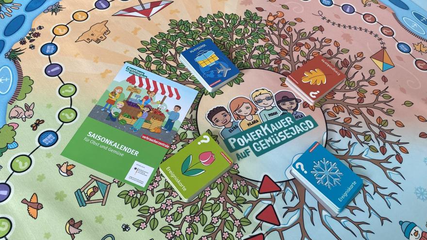 Das Spielfeld von PowerKauer