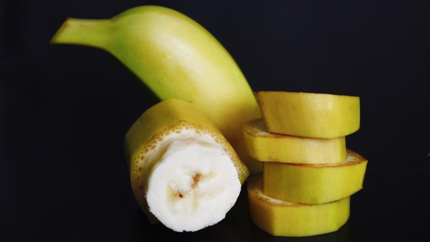 geschnittene Banane