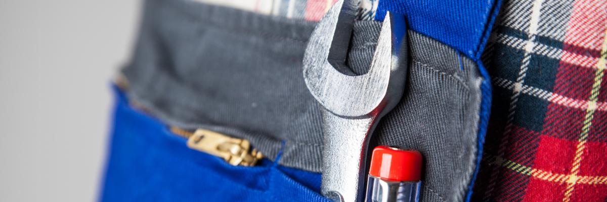 Werkzeug eines Handwerkers