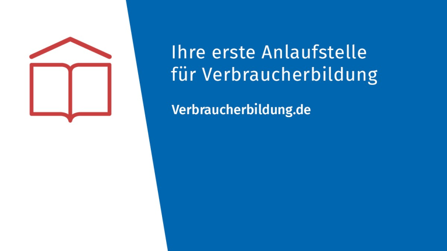 Logo des Portals verbraucherbildung.de