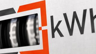 kWh auf der Stromzähleranzeige
